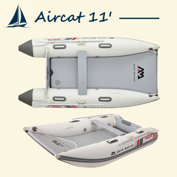 Bote Aircat 335 de Aquamarina