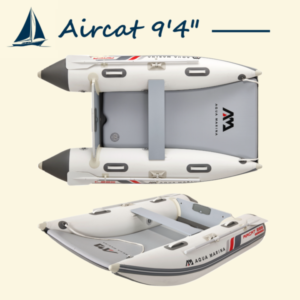 Bote Aircat 285 de Aquamarina