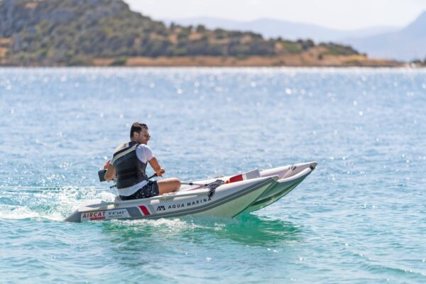 Bote Aircat de Aquamarina