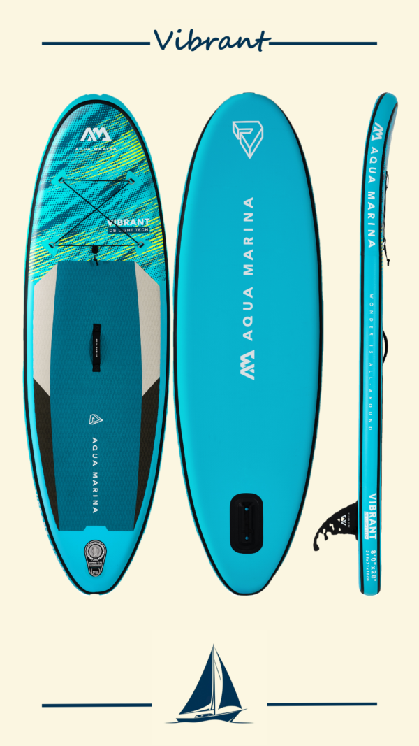 Tabla Vibrant de Aquamarina